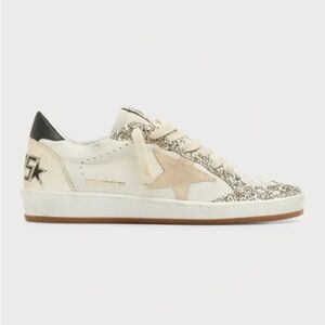 Golden Goose Ballstar Glitter Low Top Sneaker |40|